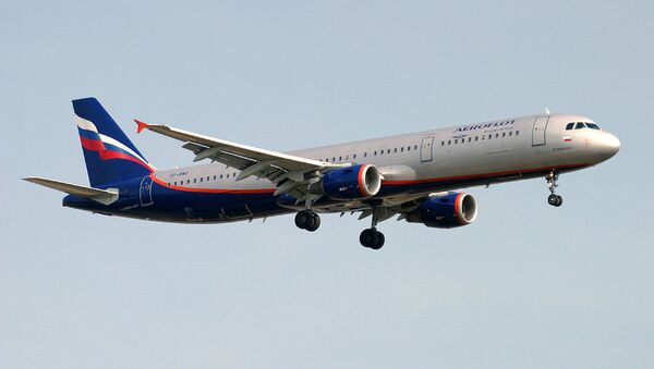 Airbus A321 aeroflot. (File) - Sputnik Brasil