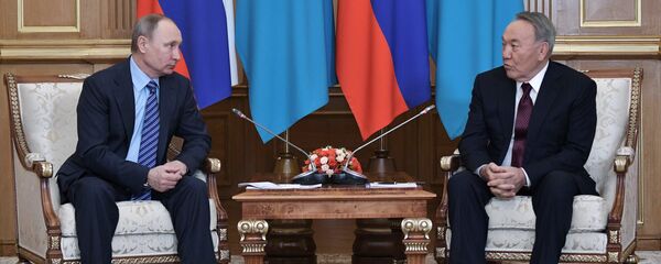 Visita de trabalho do presidente russo Vladimir Putin ao Cazaquistão - Sputnik Brasil