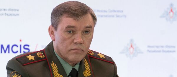 General Valery Gerasimov, comandante do Estado-Maior das Forças Armadas da Rússia. - Sputnik Brasil