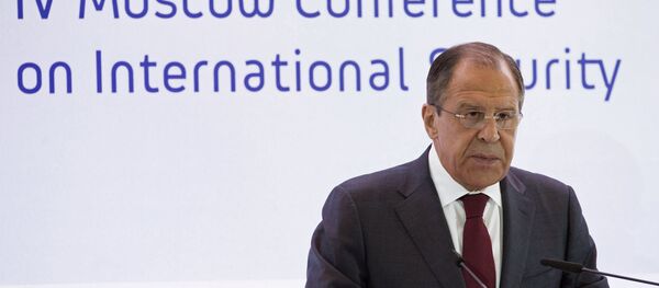 Sergei Lavrov na IV Conferência sobre a Segurança Internacional - Sputnik Brasil