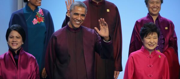 Presidente dos EUA Barack Obama na cúpula da APEC - Sputnik Brasil