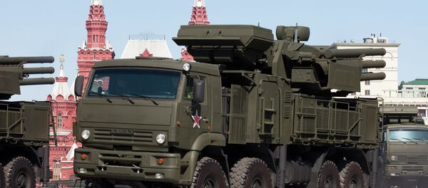 Sistema de defesa russo Pantsir S1 - Sputnik Brasil
