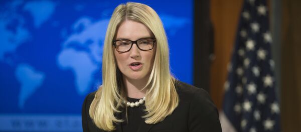 Marie Harf, porta-voz do Departamento de Estado dos EUA - Sputnik Brasil
