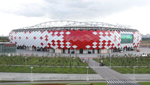 Fachada da arena Spartak, Moscou - Sputnik Brasil