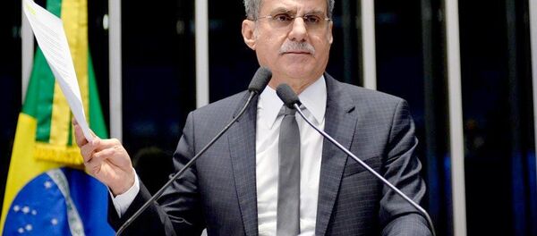 Romero Jucá diz que o Senado vai se dedicar a aprovação de pautas que levem a retomada do crescimento do país - Sputnik Brasil