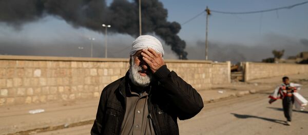 Uma parte da cidade de Mossul em 7 de março de 2017 - Sputnik Brasil