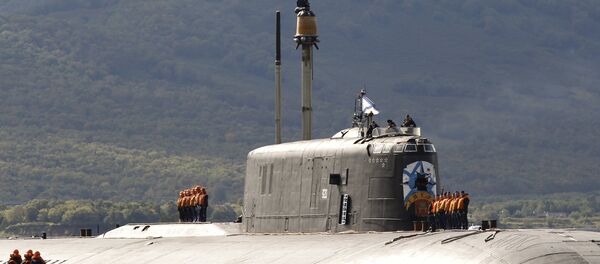 Submarino 949A Antey - Sputnik Brasil