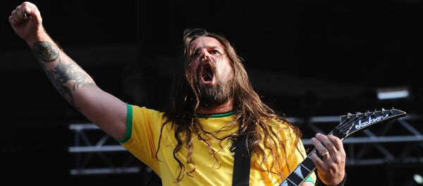 Guitarrista da banda brasileira de metal Andreas Kisser - Sputnik Brasil