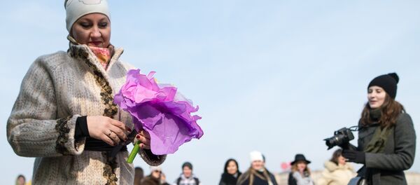 Dia Internacional das Mulheres em Moscou - Sputnik Brasil