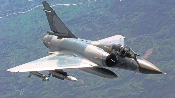 Mirage 2000C da Força Aérea da França - Sputnik Brasil