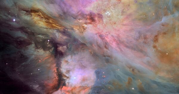 Poeira, gás e estrelas na nebulosa de Orion - Sputnik Brasil