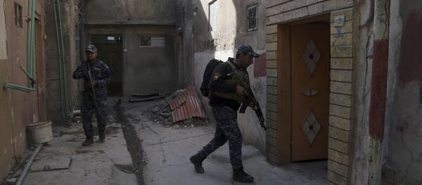Polícia federal iraquiana em Mossul ocidental, 7 de março de 2017 - Sputnik Brasil