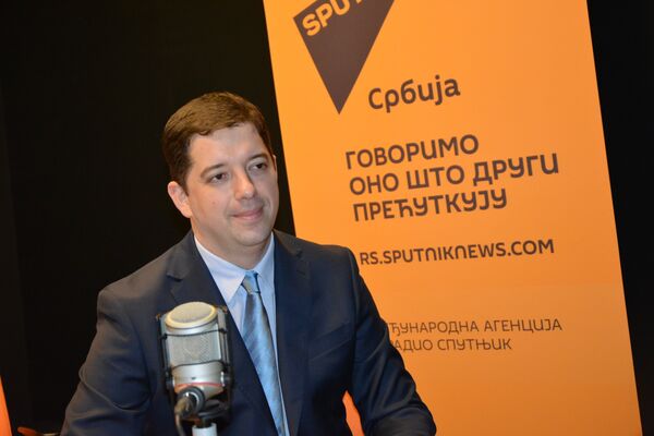 Marko Djuric, chefe do Gabinete para o Kosovo e Metohija - Sputnik Brasil