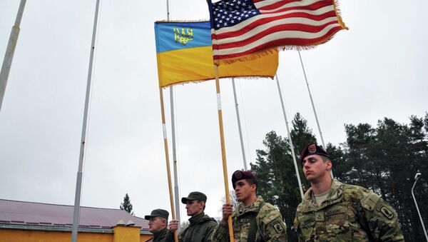 Instrutores dos EUA chegam à Ucrânia (foto de arquivo) - Sputnik Brasil