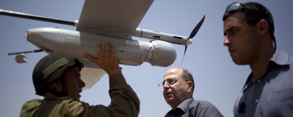 Drone israelense Skylark I (foto de arquivo) - Sputnik Brasil