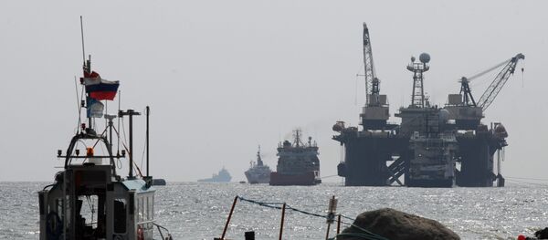 Embarcação Castoro Sei, envolvida na construção da segunda etapa do gasoduto Nord Stream - Sputnik Brasil