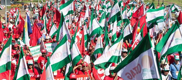 Manifestações contra o governo em 22 capitais - Sputnik Brasil