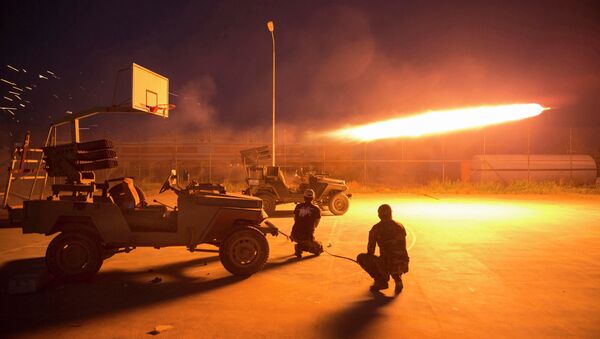Forças iraquianas durante batalha contra o Estado Islâmico em Salahuddin, em março. - Sputnik Brasil