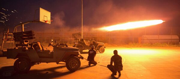 Forças iraquianas durante batalha contra o Estado Islâmico em Salahuddin, em março. - Sputnik Brasil