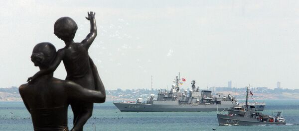 Navios da OTAN chegam para Odessa, Ucrânia Navios da OTAN chegam para Odessa, Ucrânia - Sputnik Brasil
