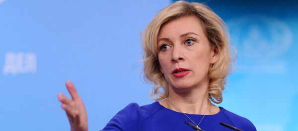 Entrevista coletiva da representante oficial da chancelaria russa, Maria Zakharova, em 16 de março de 2017 - Sputnik Brasil