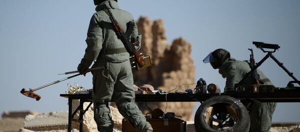 Sapadores russos em Palmira (foto de arquivo) - Sputnik Brasil