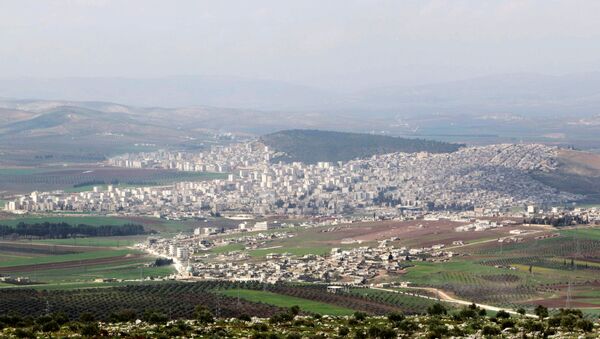 A general view shows the Kurdish-controlled city of Afrin, northern Syria. (File) - Sputnik Brasil