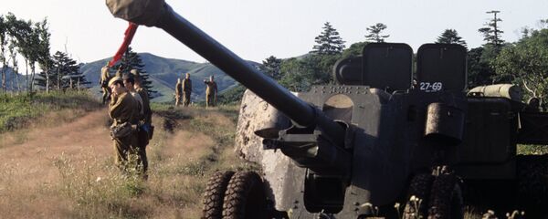 Militares russos nas Curilas - Sputnik Brasil
