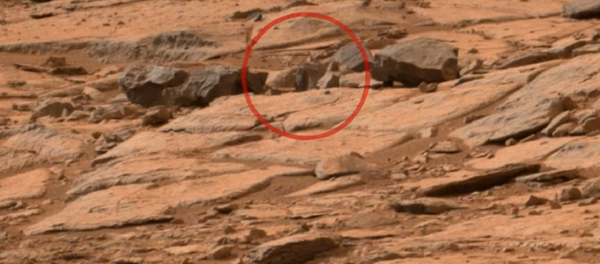 Estátua extraordinária encontrada em Marte - Sputnik Brasil