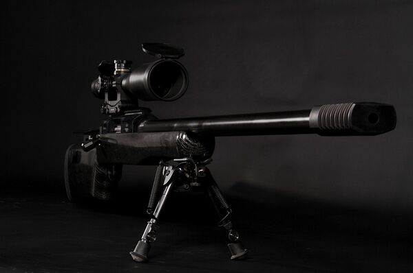 Um fuzil da alta precisão Lobaev - Sputnik Brasil