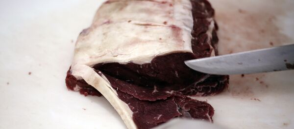 Carne de boi brasileira - Sputnik Brasil