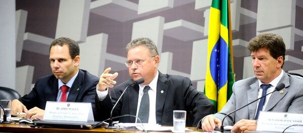 A convite das comissões do Senado, ministro Blairo Maggi defendeu qualidade da carne brasileira - Sputnik Brasil