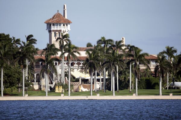Esta foto, mostra o resort de Mar-a-Lago, uma das propriedades do presidente eleito Donald Trump em Palm Beach, Flórida. - Sputnik Brasil