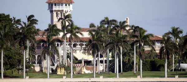 Esta foto, mostra o resort de Mar-a-Lago, uma das propriedades do presidente eleito Donald Trump em Palm Beach, Flórida. - Sputnik Brasil