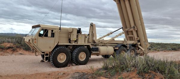 Sistema da defesa antimíssil THAAD - Sputnik Brasil
