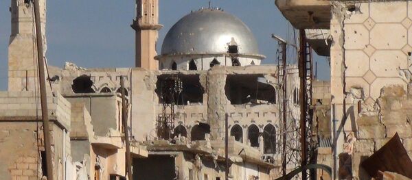 Destruction is seen in the Syrian city of Hama - Sputnik Brasil