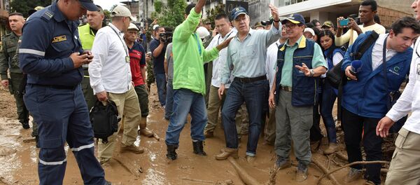 Colombia's President Juan Manuel Santos - Sputnik Brasil