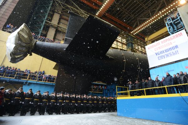 Novo submarino nuclear russo - Kazan - Sputnik Brasil