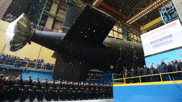 Novo submarino nuclear russo - Kazan - Sputnik Brasil