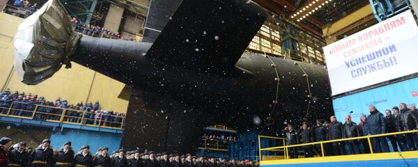 Novo submarino nuclear russo - Kazan Novo submarino nuclear russo - Kazan - Sputnik Brasil