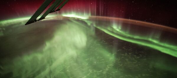 Foto de aurora boreal tirada pela NASA - Sputnik Brasil
