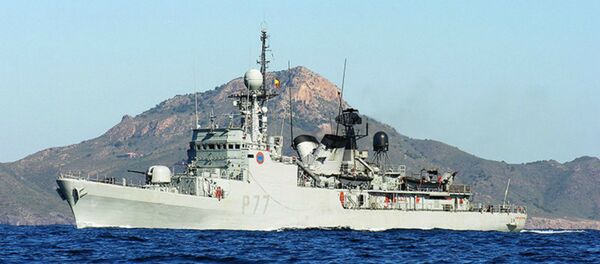 Navio de patrulha espanhol - Sputnik Brasil