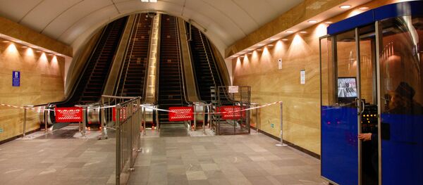 Estação Sennaya Ploshchad, São Petersburgo, 3 de abril de 2017 - Sputnik Brasil