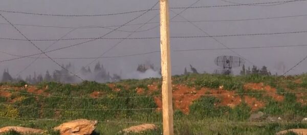 Imagens da base aérea de Shayrat após ataque - Sputnik Brasil