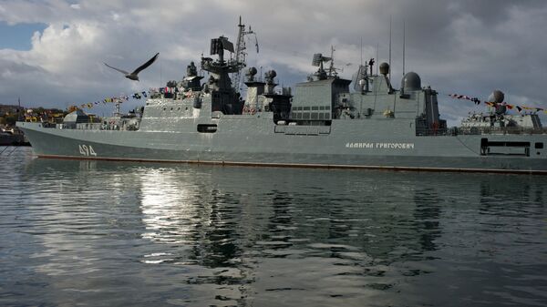 Fragata Admiral Grigorovich da Frota do Mar Negro (arquivo) - Sputnik Brasil