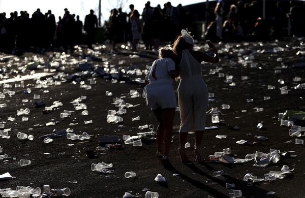 Britânicas celebram o 'Ladies Day'  - Sputnik Brasil