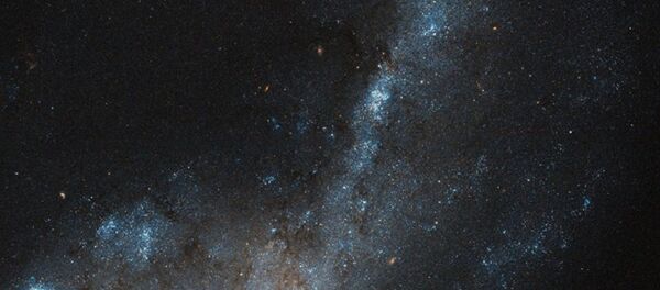 Galáxia NGC 4536 na constelação de Virgo - Sputnik Brasil