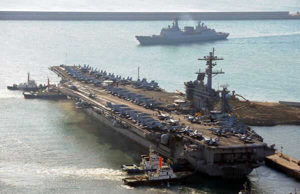 USS CVN-70 Carl Vinson - Sputnik Brasil