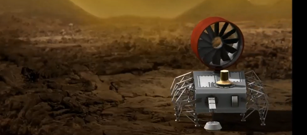 Projeto da sonda espacial AREE da NASA - Sputnik Brasil