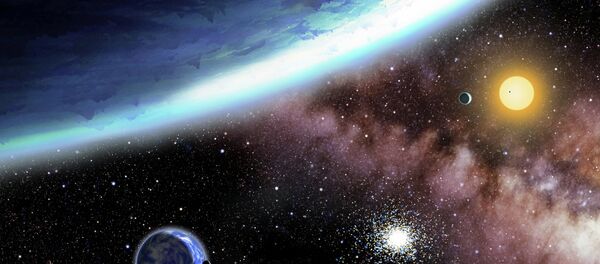 Planetas oceânicos Kepler-62e e Kepler 62f - Sputnik Brasil